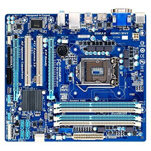 Gigabyte LGA 1155 Intel b75 SATA 6 Gb / s USB 3.0 Micro ATX}U[{[hddr3 1600 ga-b75 m-d3h