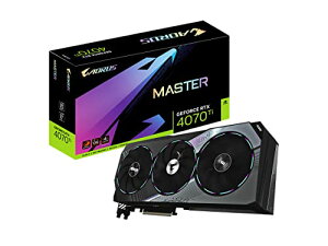 GIGABYTE AORUS GeForce RTX 4070 Ti Master 12G OtBbNJ[h WINDFORCEt@3 12GB 192rbg GDDR6X GV-N407TAORUS M-12GD rfIJ[h