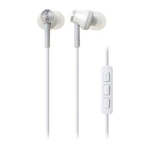�I�[�f�B�I�e�N�j�J iPod/iPhone/iPad��p�J�i���^�C���z�� �}�C�N�t �z���C�g ATH-CK330i WH