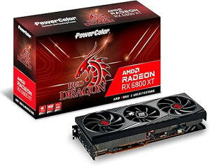 PowerColor AMD Radeon RX 6800 XT OtBbNXJ[h IWit@f RED DRAGON AXRX 6800XT 16GBD6-3DHR/OC