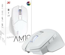PowerColor ALPHYN AM10 ワイヤレスゲーミングマウス ホワイトカラーモデル ALPHYN AM10 Wireless Mouse WHITE