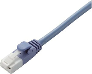 �G���R�� �N���XLAN�P�[�u�� CAT5e �ܐ܂�h�~ 2m �u���[ LD-CTXT/BU20