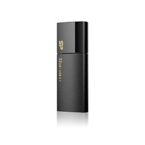 �V���R���p���[ USB������ 32GB USB3.0 �X���C�h�� Blaze B05 �u���b�N SP032GBUF3B05V1K