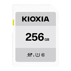 KIOXIA(LINVA) Ń SDJ[h 256GB SDXC UHS-IΉ Class10 (]x50MB/s) { Ki [J[ۏ3N KTHN-NW256G
