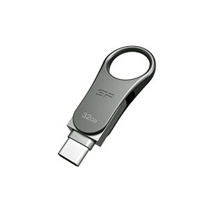 VRp[ fAUSB 32GB Type-C USB3.0 Type-A (X}z/^ubg/PC) Mobile C80 SP032GBUC3C80V1S sAi
