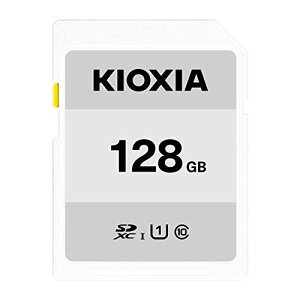 KIOXIA(LINVA) Ń SDJ[h 128GB SDXC UHS-IΉ Class10 (]x50MB/s) { Ki [J[ۏ3N KTHN-NW128G