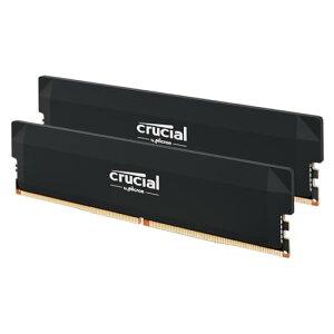 Crucial(N[V) PRO (}CN) fXNgbvp 16GB 2 DDR5-6400 I[o[NbN CP2K16G64C38U5B K㗝Xi