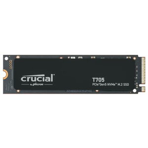 Crucial(N[V) T705 1TB 3D NAND NVMe PCIe5.0 M.2 SSD ő13,600MB/b CT1000T705SSD3-JP