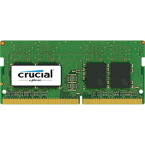 Crucial m[gPCp݃ 4GB(4GBx1) DDR4 2400MT/s(PC4-19200) CL17 SODIMM 260pin CT4G4SFS824A
