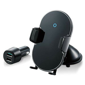 GR CX[d Qi[d 5W 7.5W 10W ԍڃz_[ J Qz VK[`[W[t ubN W-QC07BK