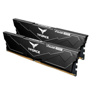 Team DDR5 6000Mhz PC5-48000 16GBx2 32GBkit Black VulcanV[Y fXNgbvp UDIMM XMP/EXPOΉ nCXs[h^Cv Ki {Kۏ