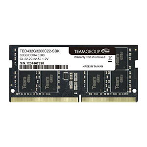 Team m[gPCp SO-DIMM DDR4 3200MHz PC4-25600 32GB {Kۏ