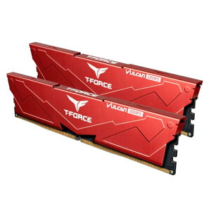 Team DDR5 6000Mhz PC5-48000 16GBx2 32GBkit Red VulcanV[Y CL30 fXNgbvp UDIMM XMP/EXPOΉ nCXs[h^Cv Ki {Kۏ