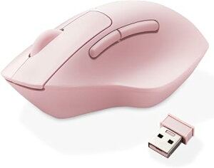 �G���R�� �}�E�X ���C�����X�}�E�X SHELLPHA ����2.4GHz �É� �R�� 5�{�^��+�`���g�z�C�[�� �s���N M-SH30DBSKPN