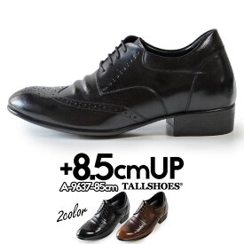 シークレットシューズ 革靴 トールシューズ shoes 厚底靴 メンズシューズ ビジネスシューズ 身長アップ 8.5cm ビジネススニーカー ハイヒール 背が高くなる靴 tallshoes ヒールアップシューズ インヒール 上げ底 本革 厚底メンズ 身長up シークレットビジネス 身長が高くなる