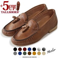 シークレットシューズ 革靴 トールシューズ 厚底靴 メンズシューズ 5cm tallshoes ローファー シークレッ…