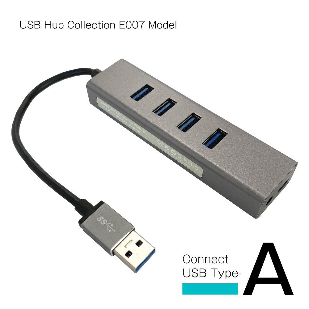 WEB限定販売 全国総量無料で USBハブ E007 多摩電子工業 テレワーク USB3.0 USB-A×4ポート タイプA接続 日本メーカー 特別セール品