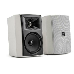 JBL �S�V��^�R���p�N�g�X�s�[�J�[ Stage XD-5 �z���C�g �y�A �W�F�[�r�[�G�� �u�b�N�V�F���t�^�X�s�[�J�[