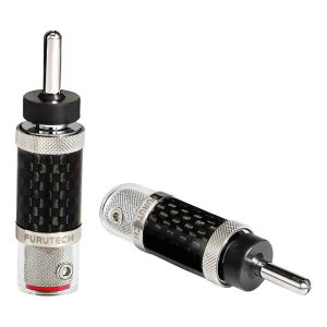FURUTECH ハイエンドグレードバナナプラグ CF-202-N1(R) ペア フルテック その他オーディオ機器アクセサリー