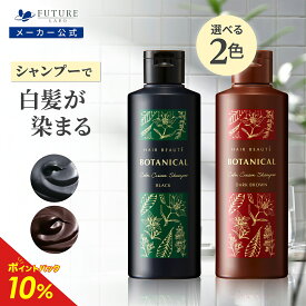 シャンプー【公式】ヘアボーテ ボタニカルカラークリームシャンプー 200g【送料無料】選べる2色展開 クリームシャンプー 白髪 シャンプー カラーシャンプー 部分染め 白髪 女性 男性 おすすめ ノンジアミン 汚れない 白髪染めシャンプー 白髪染め 毛染めシャンプー
