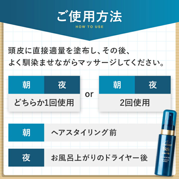 楽天市場】【公式】ニューモ 75ml育毛剤 送料無料 4本セット 養毛剤 発  