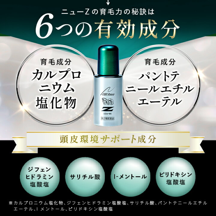 楽天市場】【第2類医薬品】【公式】ニューZ 60ml AGA治療薬 第2類 
