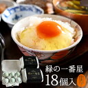 緑の一番星 18個入 緑の絶品卵 飲んでも美味!甘く濃厚 生臭さ無 アローカナの青い卵が進化!大黄卵鶏が産む薄緑殻の高級栄養タマゴ! アスタキサンチン α-リノ...