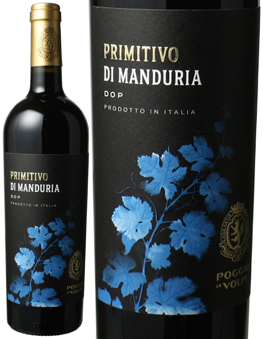 プリミティーヴォ・ディ・マンドゥーリア  2020  ポッジョ・レ・ヴォルピ ＜赤＞ ＜ワイン／イタリア＞