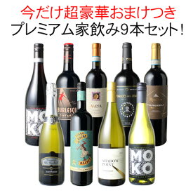 【送料無料】 ワインセット プレミアム 家飲み ワイン 9本 セット 赤ワイン 白ワイン スパークリングワイン 飲み比べ ソムリエ厳選 贅沢 ミックスセット フルボディ 御祝 誕生日 結婚祝い 父の日 ギフト プレゼント 第21弾