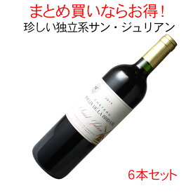 【送料無料】ワインセット　シャトー・ムーラン・ド・ラ・ブリダーヌ　6本セット　家飲み　まとめ買い　[2019]　＜赤＞　＜ワイン／ボルドー＞【沖縄・離島は別料金加算】