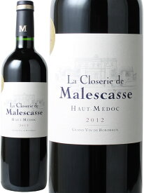 【大感謝ワインSALE】ラ・クロズリー・ド・マレスカス　[2012]　＜赤＞　＜ワイン／ボルドー＞