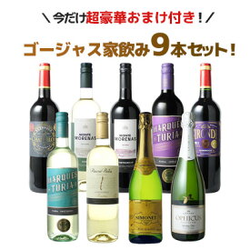 【送料無料】 ワインセット 飲み比べ ボルドーも辛口スパークも入った ゴージャス家飲み 9本 セット 赤ワイン 白ワイン スパークリング 全部入り お家で毎日ワイン三昧 ソムリエ厳選 ワイン wine プレゼント ギフト 第67弾【Pup】