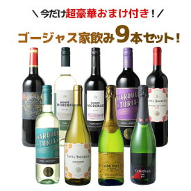【送料無料】 ワインセット 飲み比べ ボルドーもカヴァも入った ゴージャス家飲み 9本 セット 赤ワイン 白ワイン スパークリング 全部入り お家で毎日ワイン三昧 ソムリエ厳選 ワイン wine プレゼント ギフト 第68弾