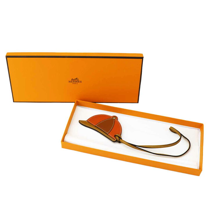 楽天市場】HERMES エルメス レザー バッグ チャーム スイフト パドック  