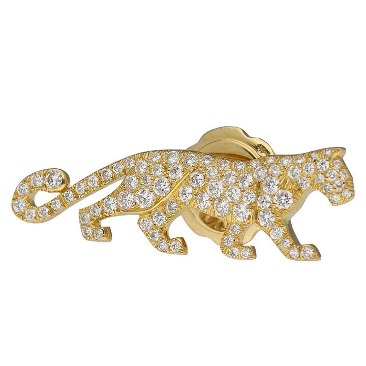 楽天市場】Cartier カルティエ マハンゴ パンテール ダイヤモンド ピン 