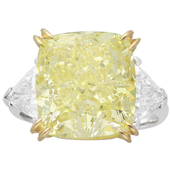 楽天市場】ファンシーライトイエローダイヤモンド(13.06ct FLY-VS2 