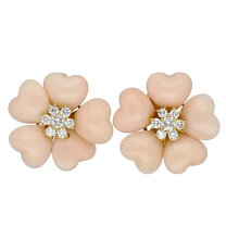 楽天市場】珊瑚 ピアス 花の通販
