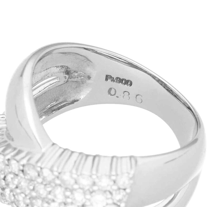 楽天市場】ダイヤモンド(0.86ct)リング PT900 プラチナ 日本サイズ約13 
