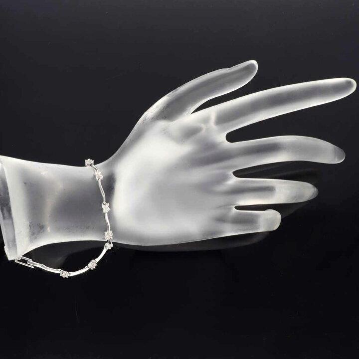 楽天市場】ダイヤモンド(0.60ct)チェーン ステーション ブレスレット  