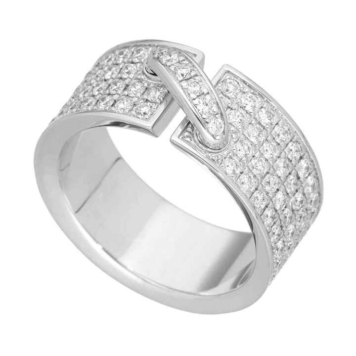 楽天市場】CHAUMET ショーメ ダイヤモンド リアン リング 750 K18 WG 