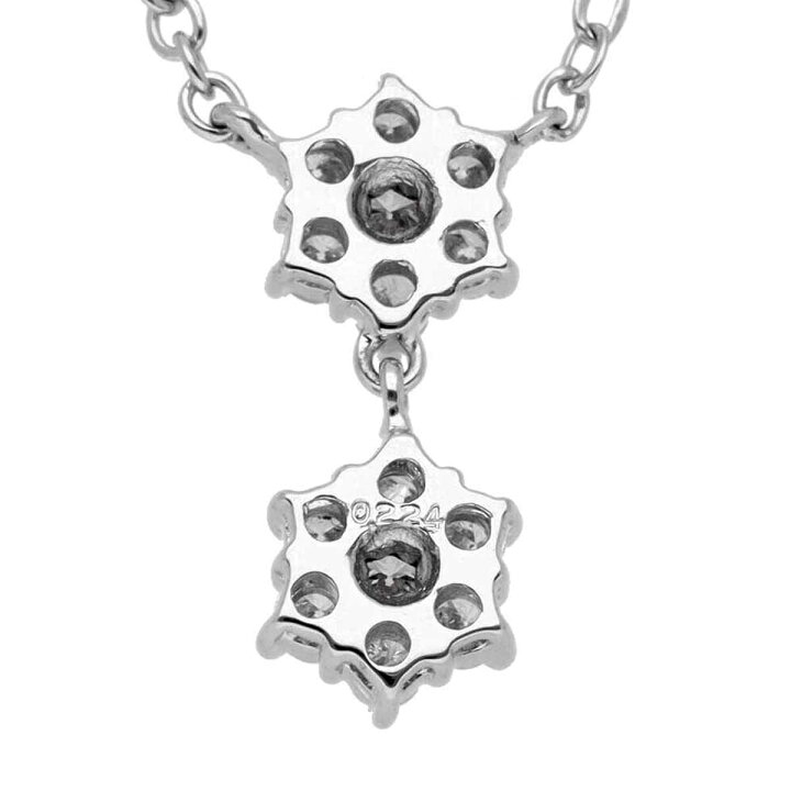 楽天市場】ダイヤモンド(0.224ct) ペンダント ネックレス 750 K18 WG 