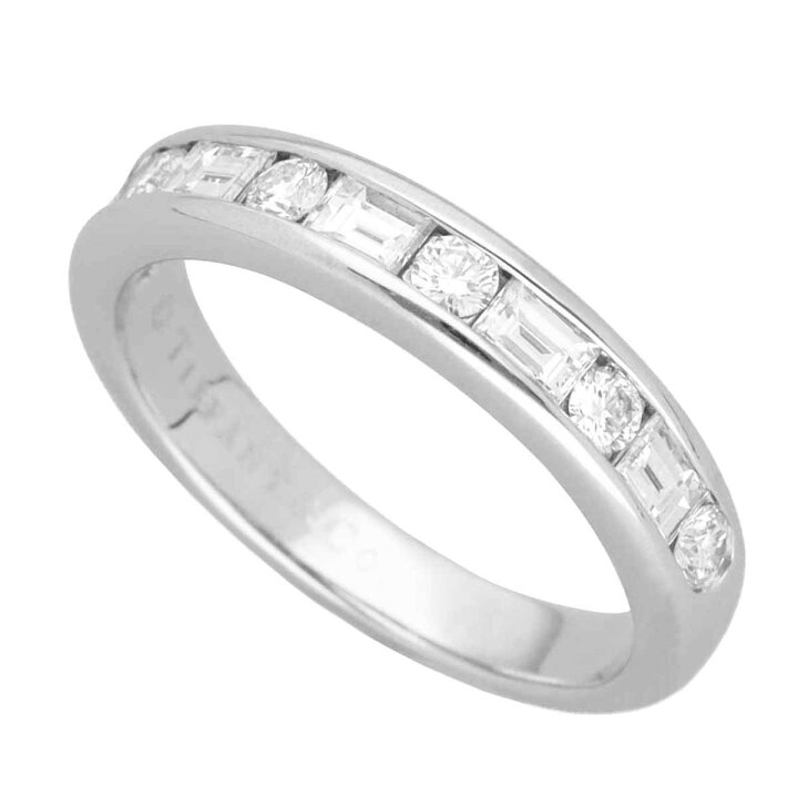 楽天市場】TIFFANY&Co. ティファニー ラウンド バゲット ダイヤモンド  