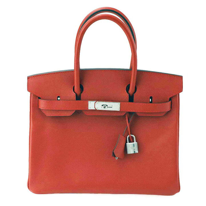 楽天市場】HERMES エルメス バーキン30 ルージュカザック X刻印  