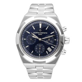 【未使用品】ブティック限定 VACHERONCONSTANTIN ヴァシュロンコンスタンタン オーヴァーシーズ クロノグラフ 5520V/210A-B148 時計 42.5mm SS ステンレス 自動巻き ブルー文字盤 ダークブルーラバー/レザーバンド SWISS【送料無料】腕時計【代引き手数料無料】25070316