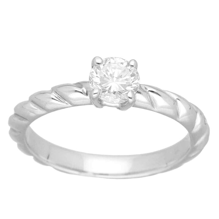 楽天市場】CHAUMET ショーメ ダイヤ(D0.41ct D-VVS2) トルサード 