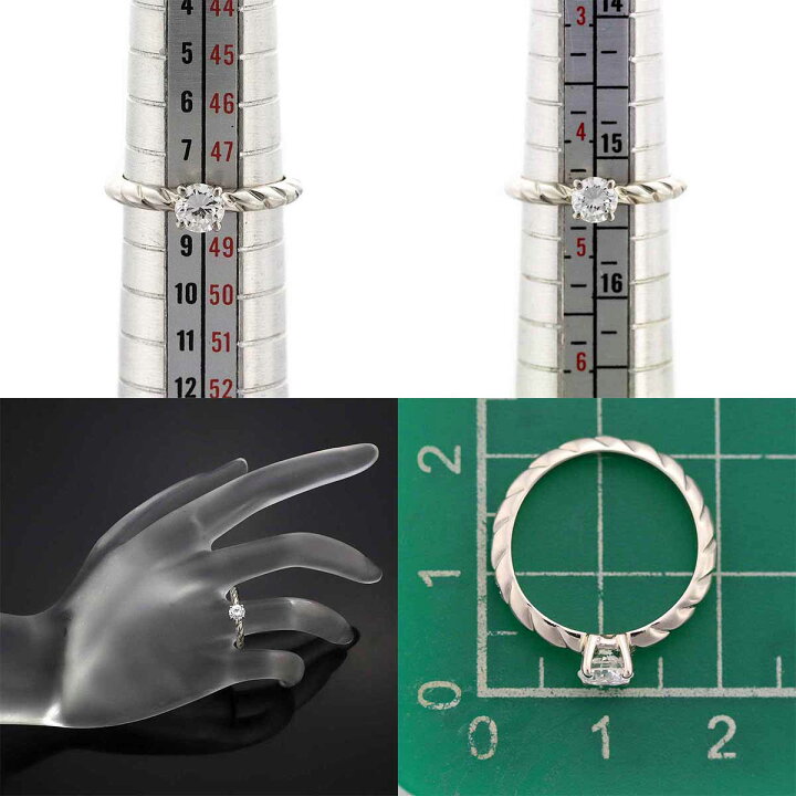 楽天市場】CHAUMET ショーメ ダイヤ(D0.41ct D-VVS2) トルサード  