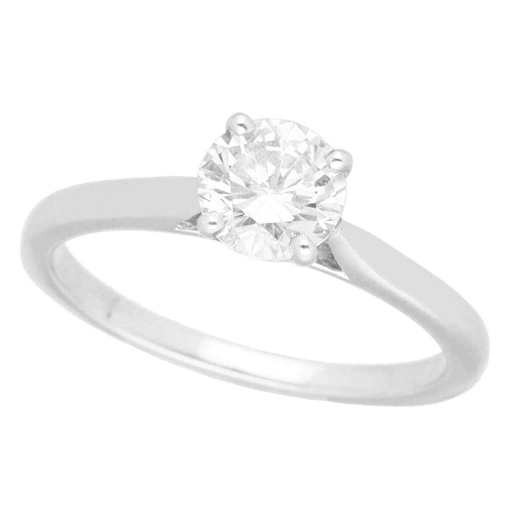 楽天市場】Cartier カルティエ ダイヤ(0.66ct G-VVS2) ソリテール 1895 
