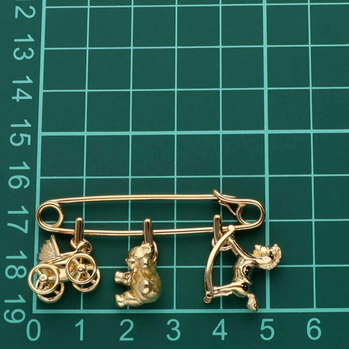 楽天市場】Cartier カルティエ ゴールド チャーム ブローチ ベビーカー 