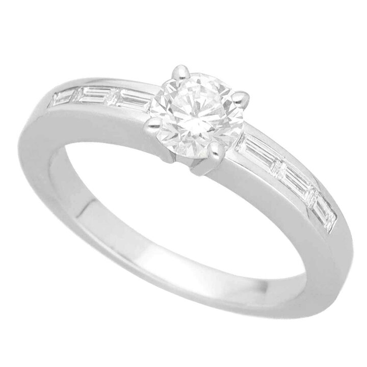 楽天市場】Cartier カルティエ ダイヤ(D0.51ct F-VS1-VG) ソリテール 