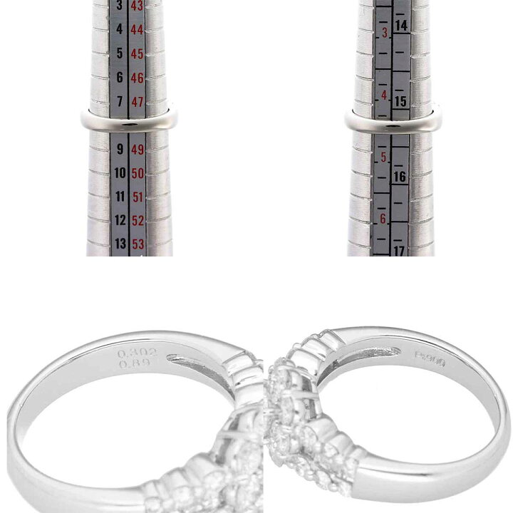 楽天市場】ダイヤモンド(0.302ct E-SI1-FAIR)サイドダイヤモンド(0.89  